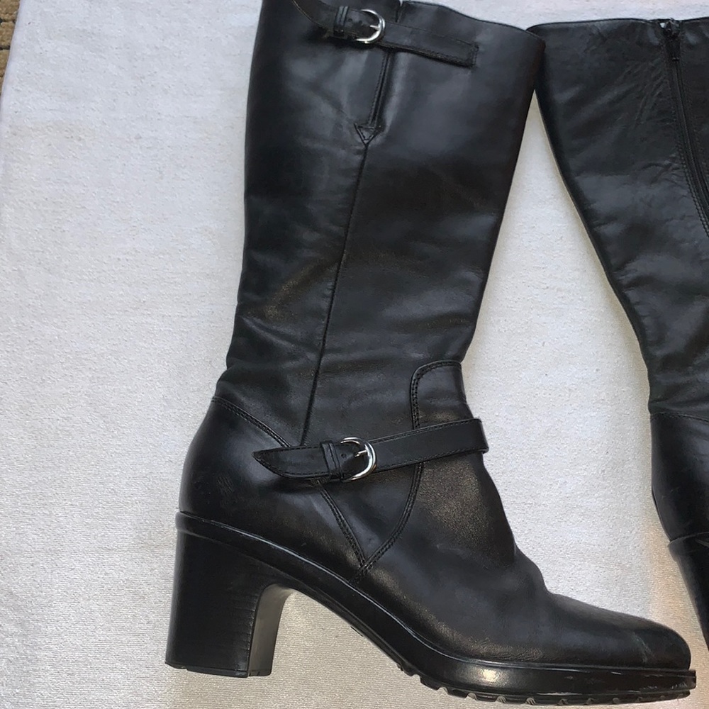 Dansko blank leather boots